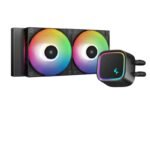 Deepcool LE500 240mm LED Liquid CPU Cooler/AIO | Support Intel LGA1700/1200/1151/1150/1155 & AMD AM5/AM4