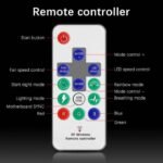 Dark Flash Dr12 Pro 120mm 3in1 Chassis Fan with Control Hub and Remote Control RGB - Image 3