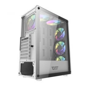 DarkFlash DK151 RGB Mid-Tower ATX Case with 3 ARGB Fans- White - Image 3