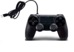 Sony PS4 Dualshock 4 Jet Black Wired Game Controller for PlayStation 4 - Image 2