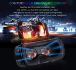 VR SHINECON 3D VR Headset Virtual Reality Glasses - 3d Vr Goggles Headsets for Video Movies&Games Compatible with iPhone and Android Smartphone - Image 4