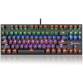 Gamepower Warlock Compact TKL Mechanical Keyboard | OUTEMU Red Switches | Software Supported