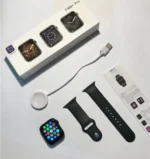 T500 Plus Pro Smart Watch HiWatch Series 6 – Full SCREEN Display With Scroll Button Working (Black) - Image 2