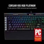Corsair K95 RGB Platinum Mechanical Gaming Keyboard - Cherry MX - Box Open - Image 2