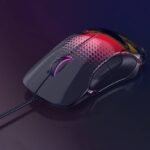 AJAZZ AJ358 RGB Lightweight Gaming Mouse – Black - Image 3