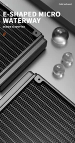 AJAZZ CPU 120mm ARGB Liquid Cooler. - Image 5