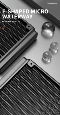 AJAZZ CPU 120mm ARGB Liquid Cooler. - Image 5