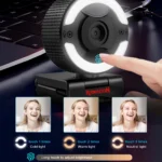 REDRAGON GW910 Oneshot USB HD Webcam autofocus Built-in Microphone 1920 X 1080P 30fps Web Cam Camera for Desktop Laptops Game PC - Image 2