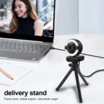 REDRAGON GW910 Oneshot USB HD Webcam autofocus Built-in Microphone 1920 X 1080P 30fps Web Cam Camera for Desktop Laptops Game PC - Image 4