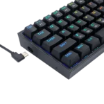 Redragon K631 Castor 65% Wired RGB Gaming Keyboard - Image 2