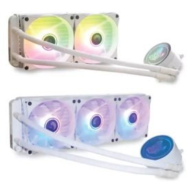 AJAZZ CPU ARGB 360MM Multi-platform water cooling system.