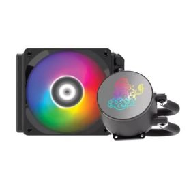 AJAZZ CPU 120mm ARGB Liquid Cooler.