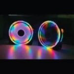 AJAZZ AJ-02-Rainbow Static light Casing Fan.