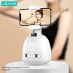 USAMS Portable 360 Rotation Auto Smart Face Track Phone Holder Support Phone Mount Tripod with Face Tracking US-ZB239 - Image 2