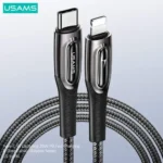 USAMS Raydan Series Type-C To Lightning 20W PD Fast Charging & Data Cable 1.2M US-SJ496 - Image 2