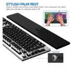 Philips G624 ARGB Mechanical Gaming Keyboard With AmbiGlow Light FX | Light Red Linear Switches | Detachable Sidestrip RGB Wrist Rest - Image 3