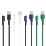 USAMS U68 2A USB to 8 Pin PVC Charging Transmission Data Cable US-SJ500 - Image 2