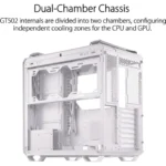 ASUS TUF GT502 Gaming PC Case BLACK/WHTE - Image 3