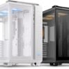 ASUS TUF GT502 Gaming PC Case BLACK/WHTE