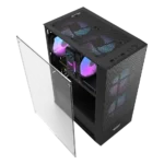 Darkflash A290 Gaming ATX Case (WITH 3x ARGB FANS) - Image 3