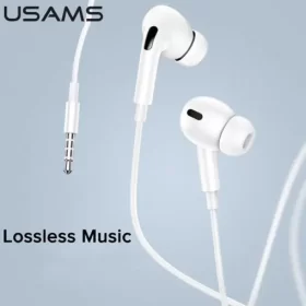 USAMS EP-41 Wired 3.5mm Port HiFi Stereo In-ear Earphone 1.2m