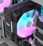 DarkFlash Aigo Ellsworth S11 Pro Tower CPU Cooler-Black - Image 4