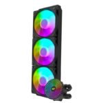 DarkFlash DC360 / DC 360 ARGB 360mm AIO Liquid Cooler - BLACK - Image 2
