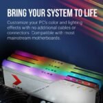 PNY XLR8 RGB DDR4 Silver 3200MHz Desktop Memory(8GB*2) - Image 5