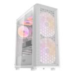 Darkflash DK360 Computer Case (White)(With 3x Rgb Fans)