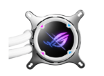 ASUS ROG Strix LC II 360 ARGB White Edition all-in-one liquid CPU cooler with Aura Sync - Image 2