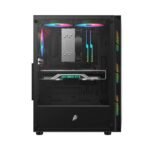 1st player RAINBOW RB5 (Black) with 3 G6 4 Pin RGB Fans Gaming Case(free shipping) - Image 5