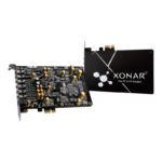ASUS Xonar AE 7.1 PCIe gaming sound card with 192kHz/24-bit Hi-Res audio