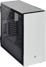 CORSAIR Carbide Series 678C Low Noise Tempered Glass ATX Case-White