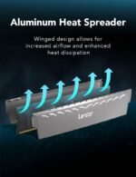 Lexar Thor 16GB(2x8GB) DDR4 DRAM 3200MHz CL16 1.35V XMP UDIMM Desktop Memory Kit - Image 5