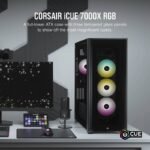 CORSAIR iCUE 7000X RGB Full-Tower ATX PC Case-Black - Image 8