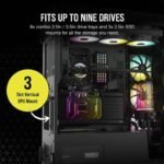 CORSAIR iCUE 7000X RGB Full-Tower ATX PC Case-Black - Image 2