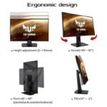 ASUS TUF Gaming VG279QM HDR G-SYNC Compatible Gaming Monitor - Image 3