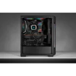 Corsair iCUE 220T RGB Tempered Glass Mid-Tower Smart Case — Black - Image 5