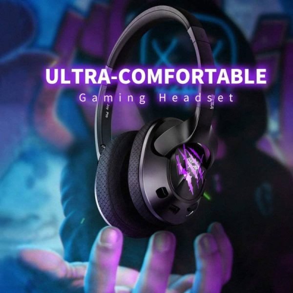 EKSA Air Joy Pro 7.1 Surround Sound Gaming Headset - Purple - Image 2