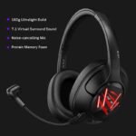 EKSA Air Joy Pro 7.1 Surround Sound Gaming Headset - Red - Image 3