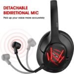 EKSA Air Joy Pro 7.1 Surround Sound Gaming Headset - Red - Image 2