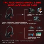 EKSA Air Joy Pro 7.1 Surround Sound Gaming Headset - Red - Image 4