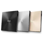 ASUS ZenDrive U8M ultraslim external DVD drive & writer, USB C® interface, compatible with Windows and Mac OS, M-DISC support, comprehensive backup solutions included