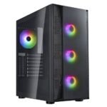 SilverStone FARA B1 PRO V2 Sleek ARGB lighting tempered glass mid tower ATX chassis