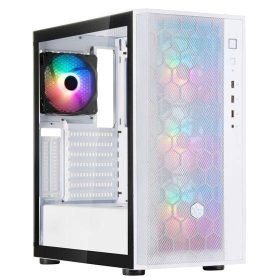 SilverStone FARA R1 PRO V2 Stylish and distinct tempered glass mid tower ATX chassis-White