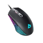 AUKEY GM-F3 RGB Wired Gaming Mouse with 7200 DPI Optical Sensor, 6 Programmable Buttons, Lightweight Design, and Macros