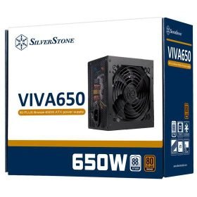 SilverStone VIVA 650 Bronze 80 PLUS Bronze 650W ATX Power Supply