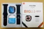 I8 MAX SMART WATCH WITH EARPHONES & 2 STRAPS