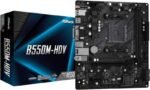 ASRock B550M-HDV Supports 3rd Gen AMD AM4 Ryzen™ / Future AMD Ryzen™ Processors Motherboard - Image 2