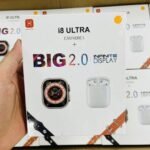 I8 MAX SMART WATCH WITH EARPHONES & 2 STRAPS - Image 3
